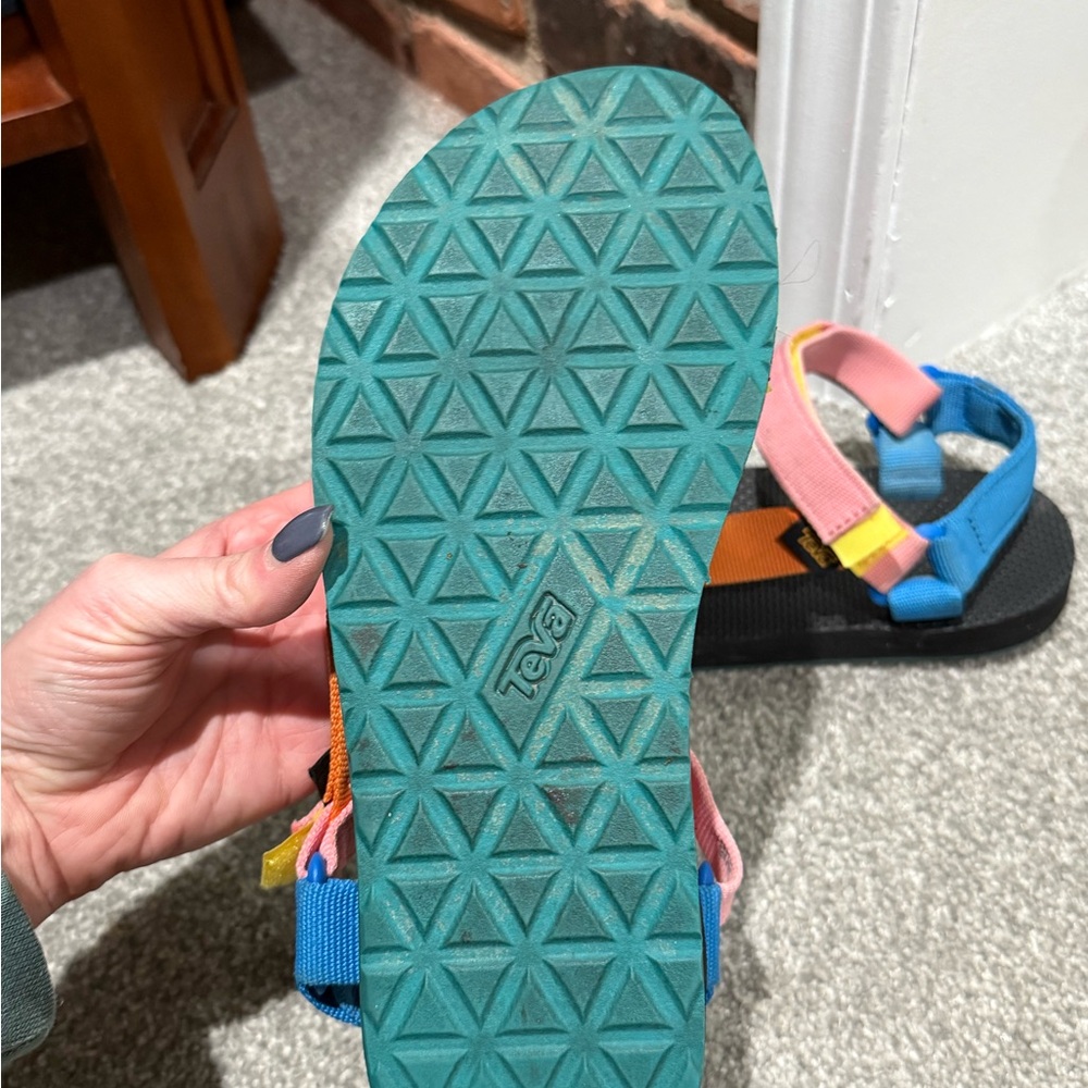 Teva womens Colorful Strap Sandals - Picture 3 of 4